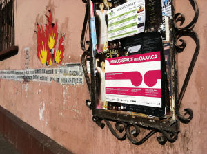 MINUS SPACE en Oaxaca Poster