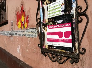 MINUS SPACE en Oaxaca Poster